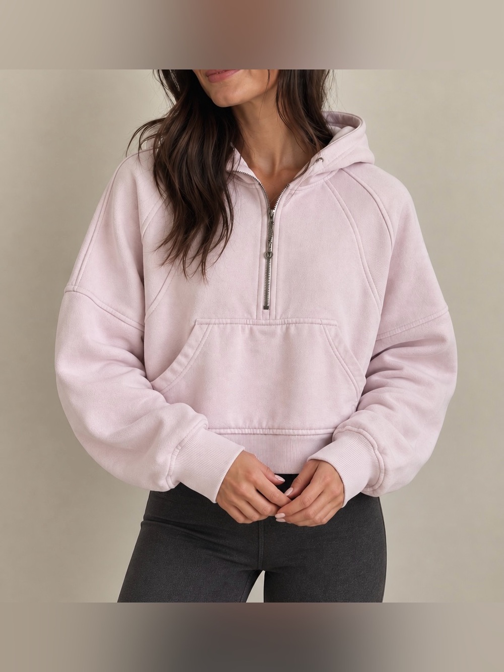 Lululemon Scuba Oversized Half-Zip Hoodie - Size XS/S